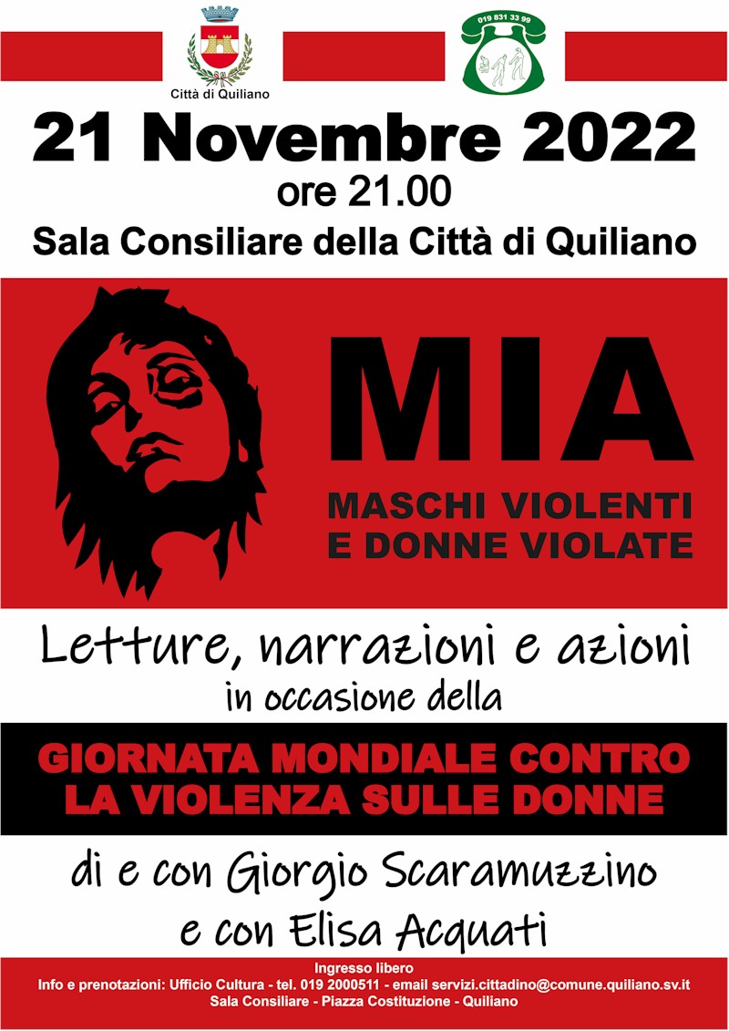 MIA maschi violenti e donne violate