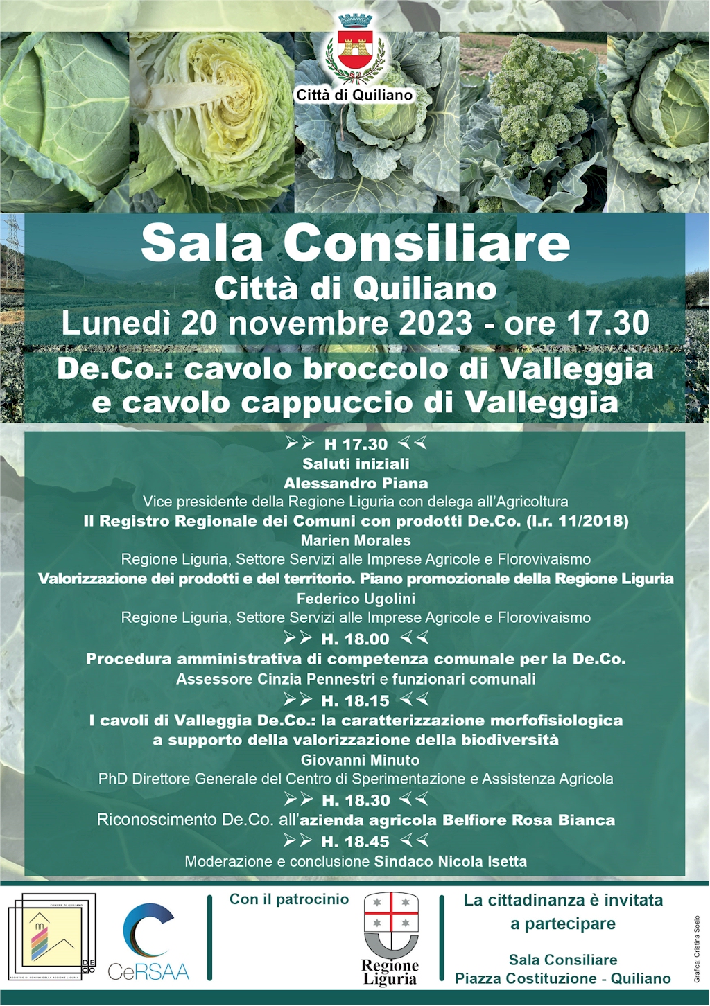 De.Co. cavoli broccolo e cappuccio di Valleggia