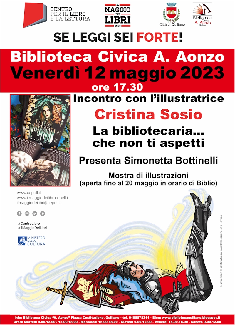 Incontro con l’illustratrice Cristina Sosio