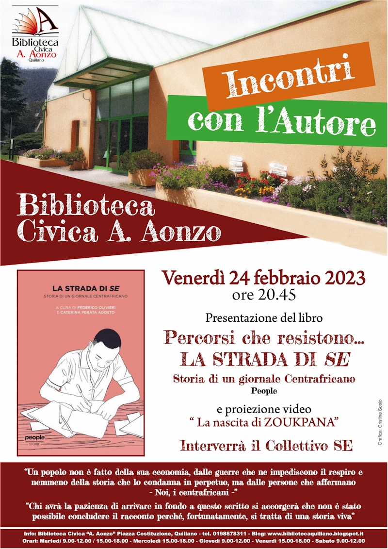 INCONTRI CON L'AUTORE