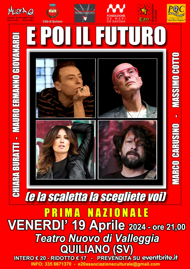E poi il futuro (E la scaletta la scegliete voi)