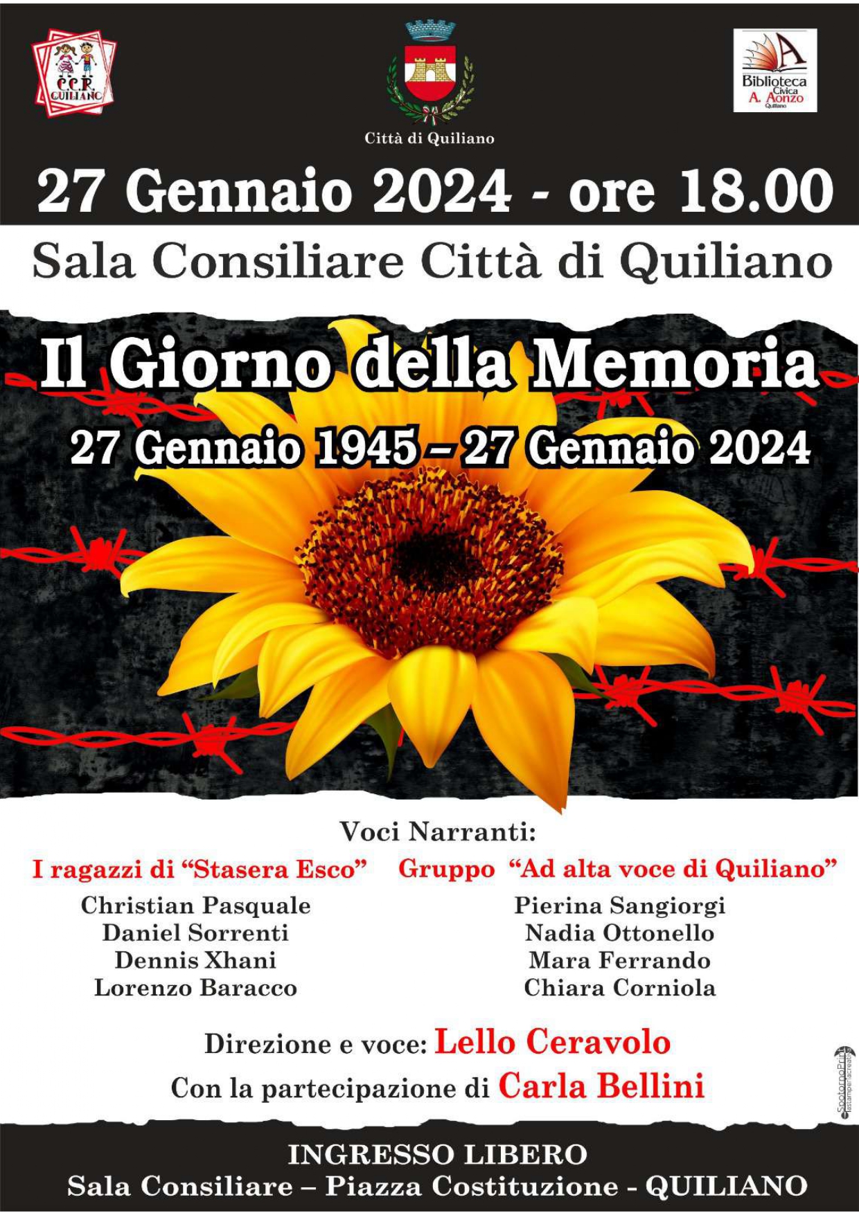Il giorno della Memoria 2024