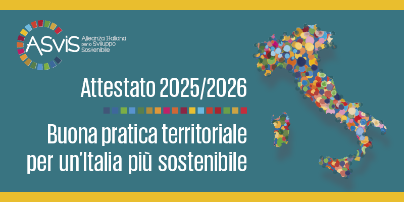 ATTESTATO 2025/2026  BUONA PRATICA TERRITORIALE  PER UN’ITALIA PIU’ SOSTENIBILE